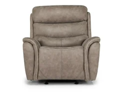 Mor Furniture Recliners|Kamari 2 Power Gliding Recliner In Gray