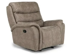 Mor Furniture Recliners|Kamari Gliding Recliner In Gray
