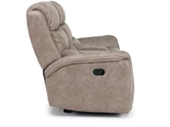 Mor Furniture Reclining Sofas|Loveseats|Kamari Reclining Console Loveseat In Gray