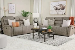 Mor Furniture Reclining Sofas|Sofas|Kamari Reclining Sofa In Gray