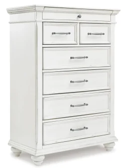 Mor Furniture Dressers & Chests|Kanwyn Chest In White Wash