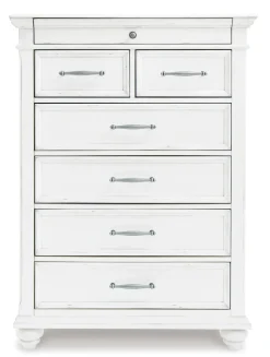 Mor Furniture Dressers & Chests|Kanwyn Chest In White Wash