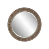 Mor Furniture Accent Mirrors|Katet Distressed Accent Mirror In Brown