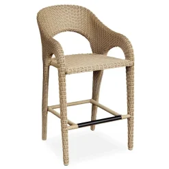 Mor Furniture Barstools|Kavali Outdoor Barstool In Honey