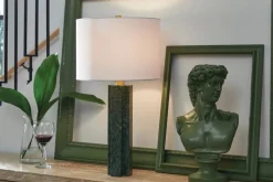 Mor Furniture Shop All Lighting & Lamps|Office Lighting|Keegan Table Lamp In Green
