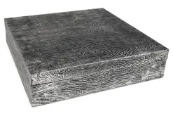 Mor Furniture Trays & Boxes|Keldy Box In Silver, Set Of 3