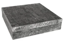 Mor Furniture Trays & Boxes|Keldy Box In Silver, Set Of 3