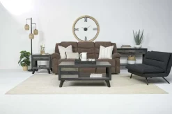 Mor Furniture Sleeper Sofas|Sofas|Kelsey Queen Sleeper Sofa In Brown