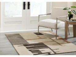 Mor Furniture Shop All Rugs|Kencher Rug In Beige/Brown, 8’ X 10’