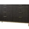 Mor Furniture Dressers & Chests|Kentfield Dresser In Black Drifted Oak