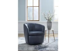 Mor Furniture Chairs|Kierreys Swivel Chair In Charcoal Leather