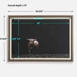 Mor Furniture Wall Art & Accents|King Of The Hill Wall Art In Brown