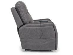 Mor Furniture Lift Chairs|Recliners|Kingston 2 Power Lift Chair In Canyon Steel