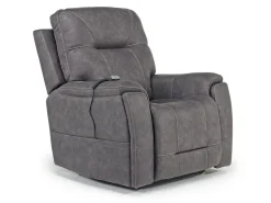 Mor Furniture Lift Chairs|Recliners|Kingston 2 Power Lift Chair In Canyon Steel