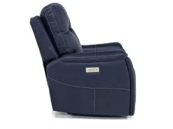 Mor Furniture Recliners|Immersive Sound Sofas|Kingston 3 Power Recliner In Canyon Ocean