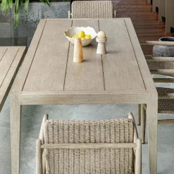Mor Furniture Outdoor Dining Tables|Kirkham Outdoor Dining Table In Brown