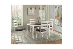 Mor Furniture Seating For 4|Dining Room Sets|Kona Dining Table & 4 Chairs In Brown