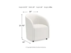 Mor Furniture Desk Chairs|Korestone Desk Chair In White