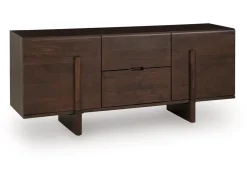Mor Furniture Media Consoles & Hutches|Tv Stands|Kydler Media Console In Medium Brown