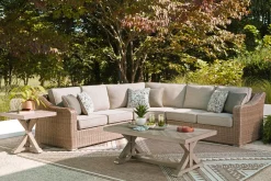 Mor Furniture Outdoor Sectionals|Laguna Heights Outdoor 3 Piece Sectional In Beige
