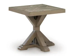 Mor Furniture Outdoor Accent Tables|Laguna Heights Outdoor Round End Table In Beige