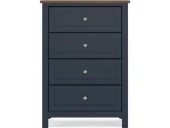 Mor Furniture Dressers & Chests|Landocken Chest In Brown/Blue