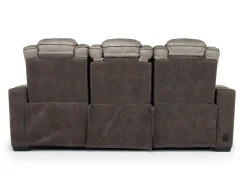 Mor Furniture Reclining Sofas|Sofas|Lantana 2 Power Sofa In Rocky Gray/Brown