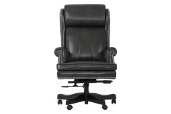 Mor Furniture Desk Chairs|Leather Office Desk Chair In Alabaster Brown