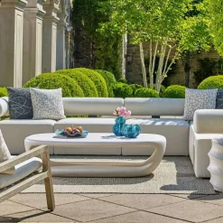 Mor Furniture Outdoor Coffee Tables|Leyton Outdoor Coffee Table In White