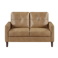 Mor Furniture Living Room Sets|Lois Sofa & Loveseat In Camel Brown