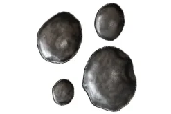 Mor Furniture Wall Art & Accents|Luckycoin Wall Art In Nickel, Set Of 4