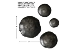 Mor Furniture Wall Art & Accents|Luckycoin Wall Art In Nickel, Set Of 4