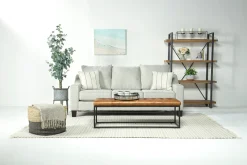 Mor Furniture Sleeper Sofas|Sofas|Lucy Queen Sleeper Sofa In Splash Charcoal