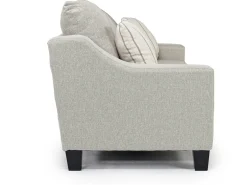 Mor Furniture Sleeper Sofas|Sofas|Lucy Queen Sleeper Sofa In Splash Charcoal