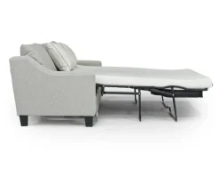 Mor Furniture Sleeper Sofas|Sofas|Lucy Queen Sleeper Sofa W/ Mattress In Splash Charcoal