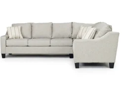 Mor Furniture Sectionals|Lucy Tux Sofa Sectional In Splash Charcoal, Right Facing