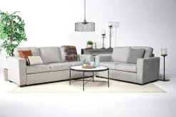 Mor Furniture Sleeper Sofas|Loveseats|Luigi Full Sleeper Loveseat In Gray
