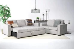 Mor Furniture Sleeper Sofas|Sofas|Luigi Queen Sleeper Sofa In Gray