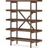 Mor Furniture Bookcases & Library Walls|Lyncott Bookcase In Brown