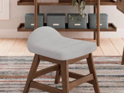 Mor Furniture Desk Chairs|Lyncott Desk Chair In Brown/Light Gray