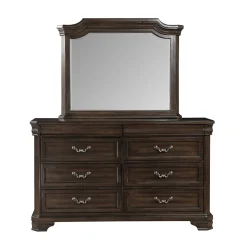 Mor Furniture Bedroom Sets|Lyndhurst Sleigh Bed W/ Storage, Dresser, Mirror & Nightstand In Vintage White, Queen