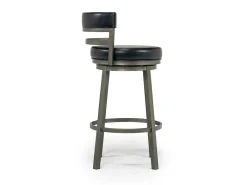 Mor Furniture Barstools|Madrid Swivel Barstool In Gray