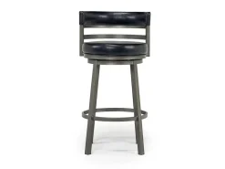Mor Furniture Barstools|Madrid Swivel Barstool In Gray