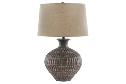 Mor Furniture Shop All Lighting & Lamps|Office Lighting|Magan Table Lamp In Antique Bronze Finish