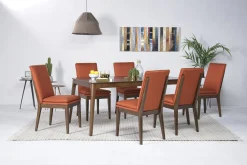 Mor Furniture Dining Chairs|Maggie Side Chair In Walnut, Set Of 2