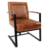 Mor Furniture Chairs|Maguire Accent Saddle Chair In Brown Leather