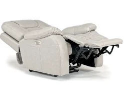 Mor Furniture Recliners|Malibu 3 Power Recliner In Leather Chocolate