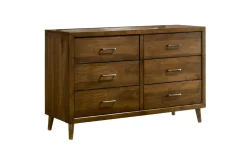 Mor Furniture Dressers & Chests|Malibu Dresser In Walnut