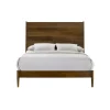 Mor Furniture Beds|Malibu Panel Bed In Walnut, Twin