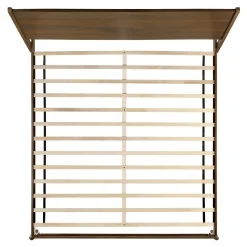 Mor Furniture Beds|Malibu Panel Bed In Walnut, Twin